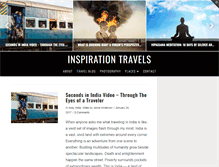 Tablet Screenshot of inspirationtravels.com